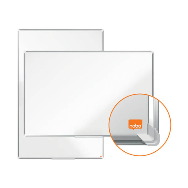 Nobo Premium Plus whiteboard magnetisch geëmailleerd 180 x 120 cm