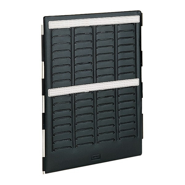 Nobo T-kaart 1,5 miniplanner binnenblad (4 panelen, 17 sleuven) 3084100 247354 - 1