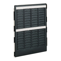 Nobo T-kaart 1,5 miniplanner binnenblad (4 panelen, 17 sleuven) 3084100 247354