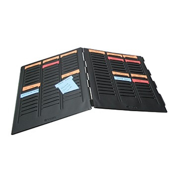 Nobo T-kaart 2 miniplanner binnenblad (3 panelen, 16 sleuven) 3084700 247355 - 1