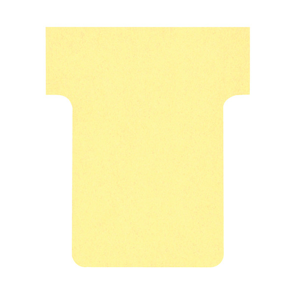 Nobo T-kaarten geel maat 1,5 (100 stuks) 2001504 247031 - 1