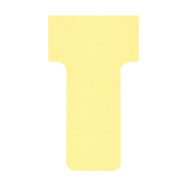 Nobo T-kaarten geel maat 1 (100 stuks) 2001004 247024 - 1