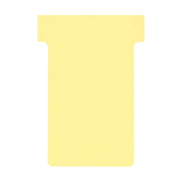 Nobo T-kaarten geel maat 2 (100 stuks) 2002004 247041 - 1