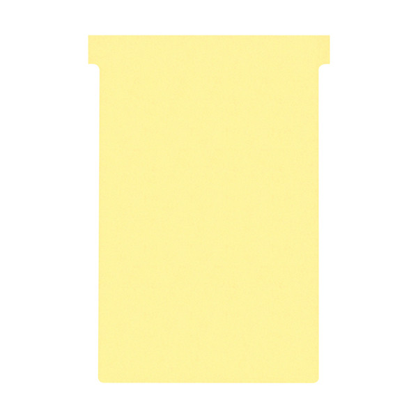 Nobo T-kaarten geel maat 4 (100 stuks) 2004004 247061 - 1