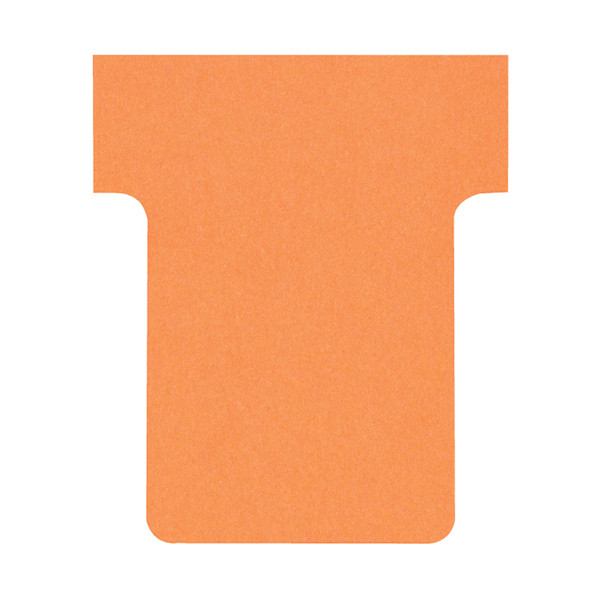 Nobo T-kaarten oranje maat 1,5 (100 stuks) 2001509 247034 - 1