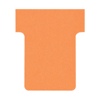 Nobo T-kaarten oranje maat 1,5 (100 stuks) 2001509 247034