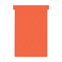 Nobo T-kaarten rood maat 4 (100 stuks) 2004003 247060