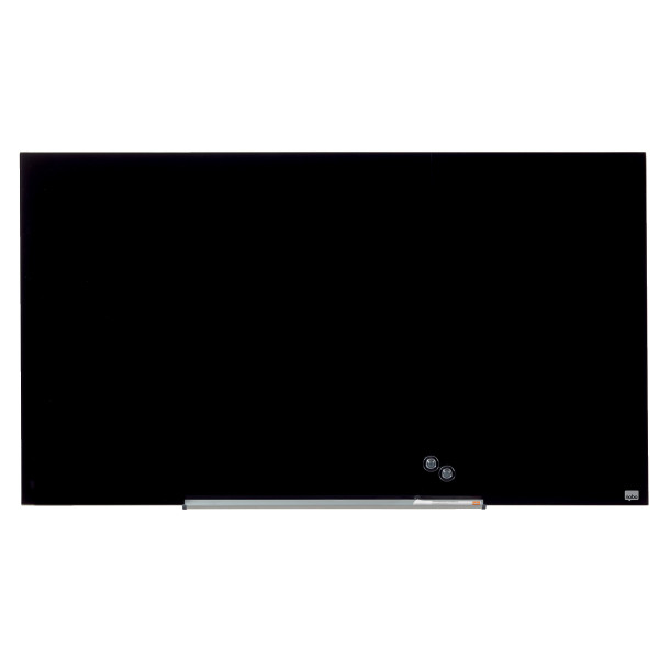 Nobo Widescreen magnetisch glasbord 126 x 71,1 cm zwart 1905181 247328 - 1
