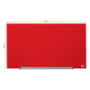 Nobo Widescreen magnetisch glasbord 67,7 x 38,1 cm rood 1905183 247322 - 2