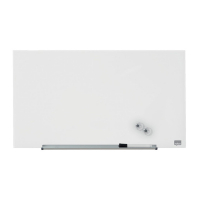 Nobo Widescreen magnetisch glasbord 67,7 x 38,1 cm wit 1905175 247321