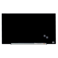 Nobo Widescreen magnetisch glasbord 67,7 x 38,1 cm zwart 1905179 247320