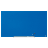 Nobo Widescreen magnetisch glasbord 99,3 x 55,9 cm blauw 1905188 247327