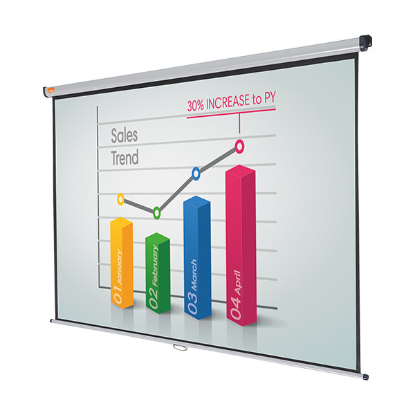 Nobo projectiescherm 4:3 wandmodel 2000 x 1513 mm 1902393 247423 - 4