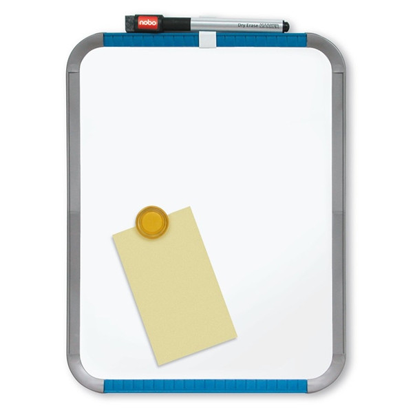 Nobo slimline whiteboard magnetisch gelakt staal 28 x 22 cm wit QB05142ASTD 247140 - 1