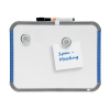 Nobo slimline whiteboard magnetisch gelakt staal 28 x 22 cm wit QB05142ASTD 247140 - 2