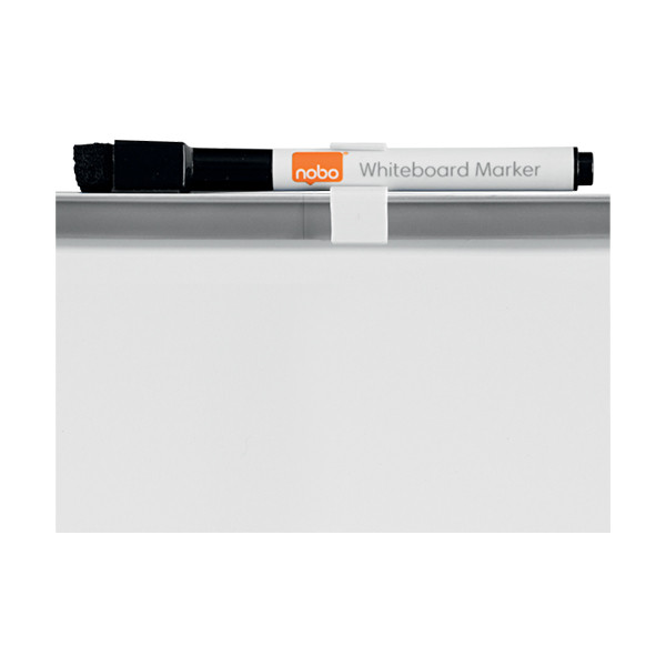 Nobo slimline whiteboard magnetisch gelakt staal 28 x 22 cm wit QB05142ASTD 247140 - 3