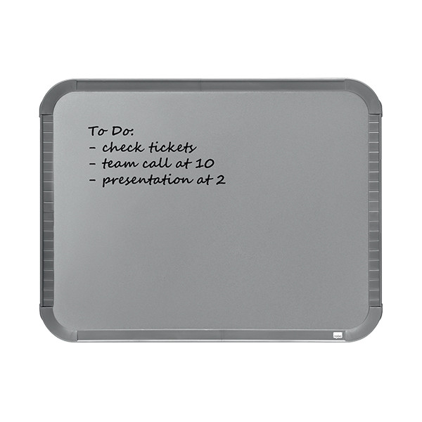 Nobo slimline whiteboard magnetisch gelakt staal 28 x 22 cm zilver QB05142CD 247139 - 3