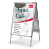 Nobo stoepbord aluminium 70 x 100 cm