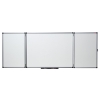 Nobo triptiekbord magnetisch geëmailleerd 200 x 120 cm 247138 - 1