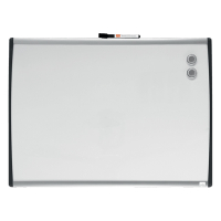 Nobo whiteboard met gewelfde lijst 58,5 x 43 cm wit 1903783 208170