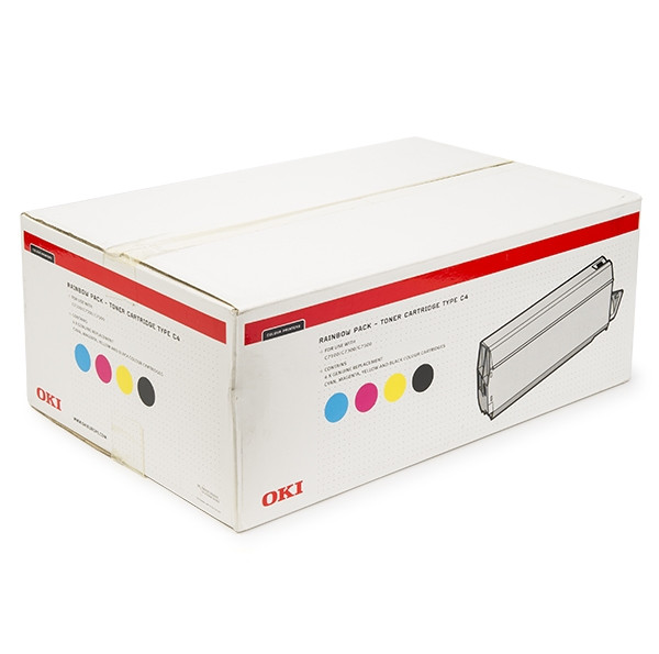 OKI 01101001 toner rainbow pakket (origineel) 01101001 035508 - 1