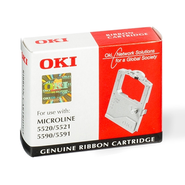 OKI 01126301 inktlint cassette zwart (origineel) 01126301 042480 - 1