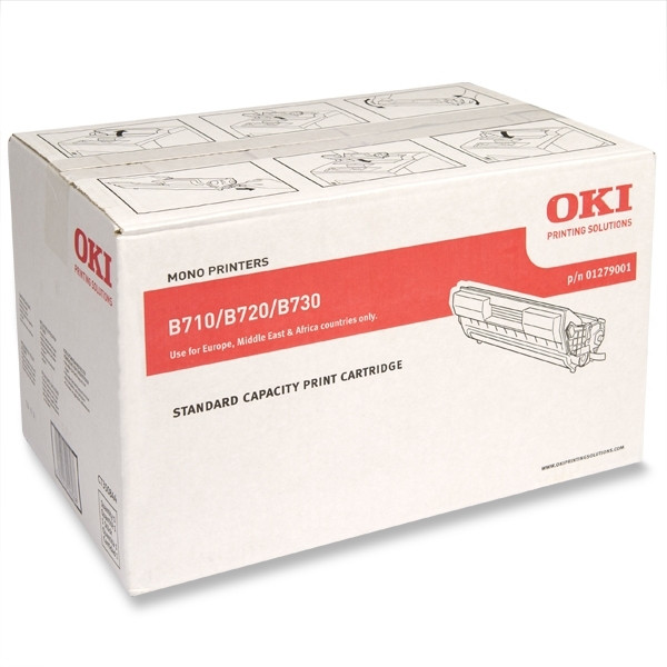 OKI 01279001 toner zwart (origineel) 01279001 036106 - 1