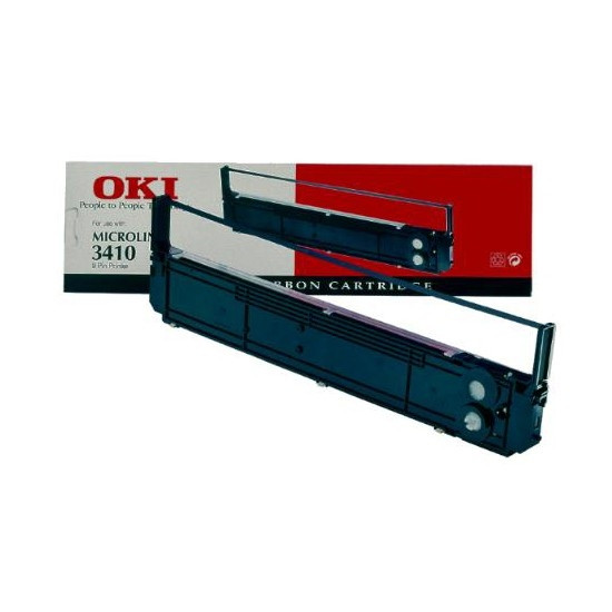 OKI 09002308 inktlint cassette zwart (origineel) 09002308 042460 - 1