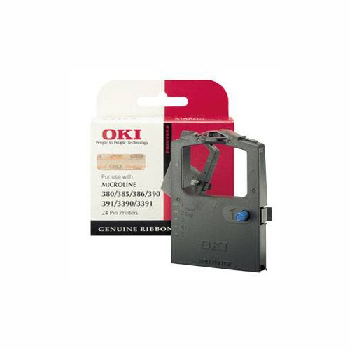 OKI 09002309 inktlint cassette zwart (origineel) 09002309 042420 - 1