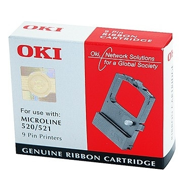 OKI 09002315 inktlint cassette zwart (origineel) 09002315 042430 - 1