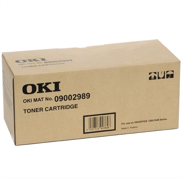 OKI 09002989 toner zwart (origineel) 09002989 035536 - 1