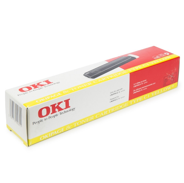 OKI 41012306 toner geel (origineel) 41012306 035584 - 1