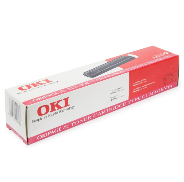 OKI 41012307 toner magenta (origineel) 41012307 035586 - 1