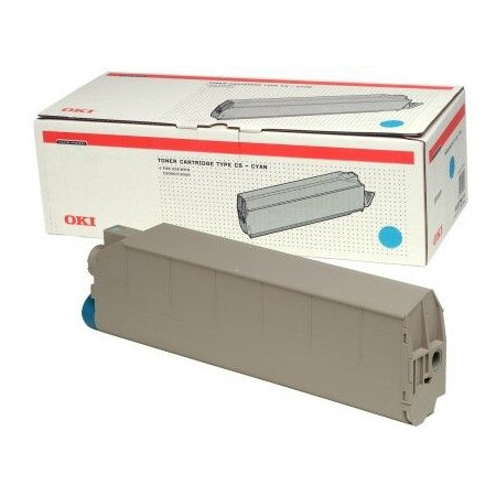 OKI 41963607 toner cyaan (origineel) 41963607 035668 - 1