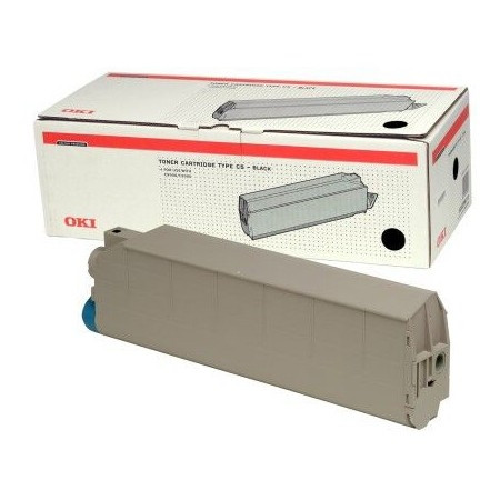 OKI 41963608 toner zwart (origineel) 41963608 035666 - 1