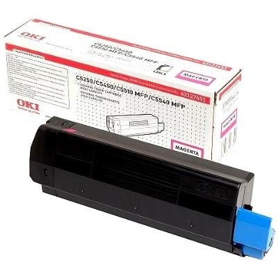 OKI 42127455 toner magenta hoge capaciteit (origineel) 42127455 035756 - 1