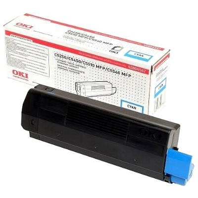 OKI 42804547 toner cyaan (origineel) 42804547 035746 - 1