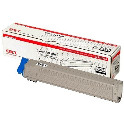 OKI 42918916 toner zwart (origineel) 42918916 035782 - 1