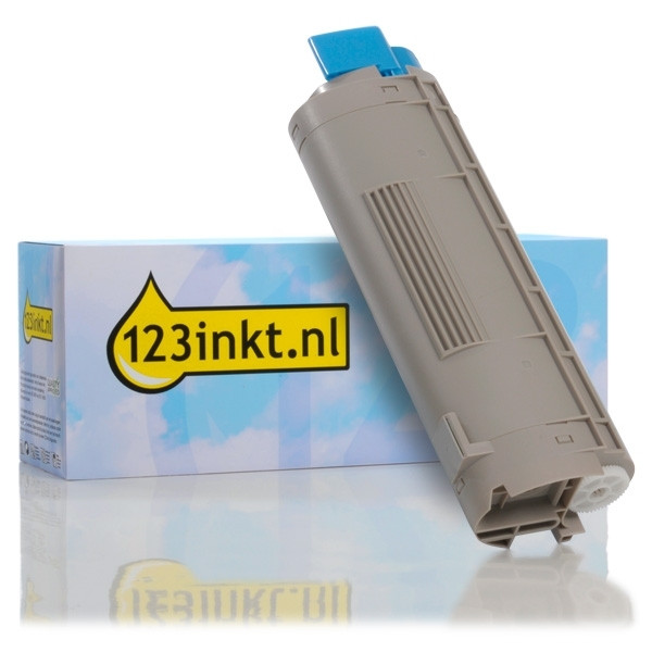 OKI 43381907 toner cyaan (123inkt huismerk) 43381907C 035831 - 1