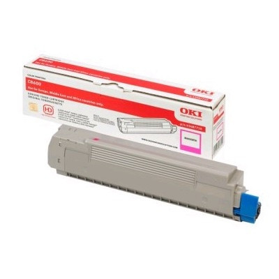 OKI 43487710 toner magenta (origineel) 43487710 035878 - 1