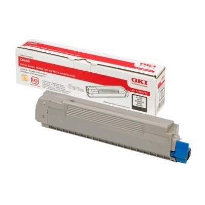 OKI 43487712 toner zwart (origineel) 43487712 901333 - 1