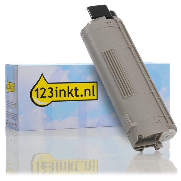 OKI 43865708 toner zwart (123inkt huismerk) 43865708C 035969 - 1