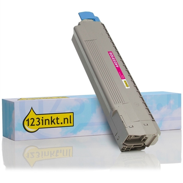 OKI 44059106 toner magenta (123inkt huismerk) 44059106C 036029 - 1