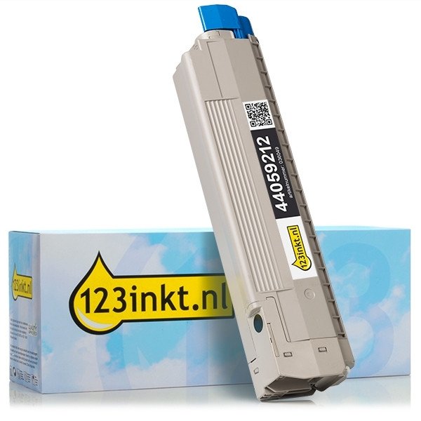 OKI 44059212 toner zwart (123inkt huismerk) 44059212C 036049 - 1