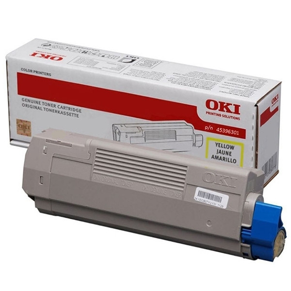 OKI 45396301 toner geel (origineel) 45396301 036118 - 1