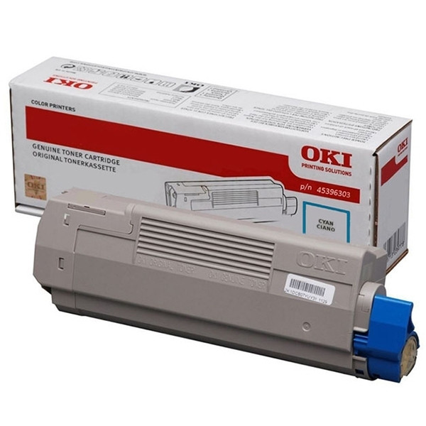 OKI 45396303 toner cyaan (origineel) 45396303 036114 - 1