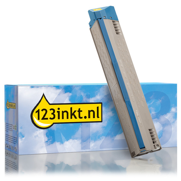 OKI 45536413 toner geel (123inkt huismerk) 45536413C 042673 - 1