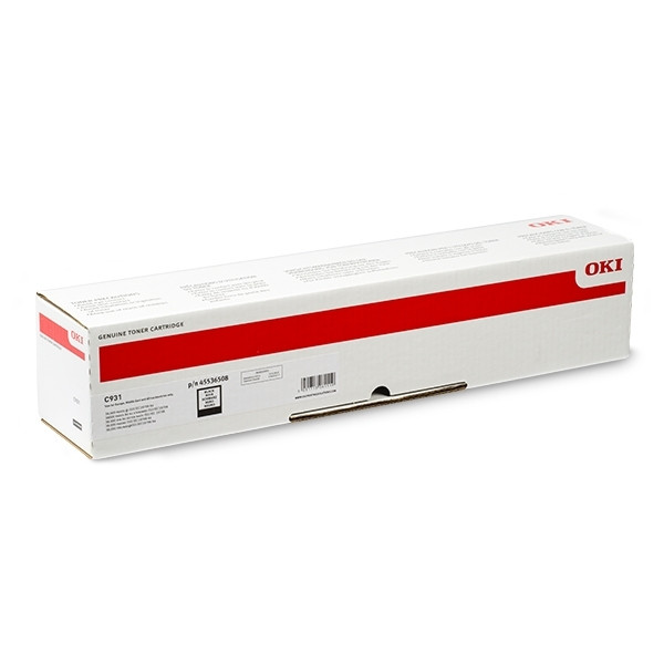 OKI 45536508 toner zwart hoge capaciteit (origineel) 45536508 042674 - 1