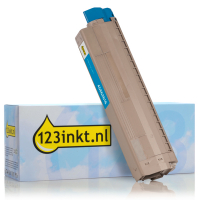 OKI 45862816 toner cyaan hoge capaciteit (123inkt huismerk) 45862816C 042717