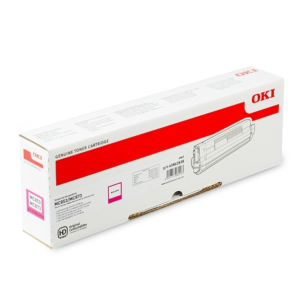 OKI 45862838 toner magenta (origineel) 45862838 042710 - 1